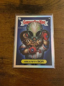 2022 Topps MLB x GPK 1a Área Fifty Ron Ronald Acuña Jr. Lámina arco iris/250 🌈 - Imagen 1 de 1