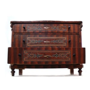 schöne Kommode bemalt * provinzielles Landhaus Möbel antik Bauernmöbel mit Laden - Bild 1 von 1