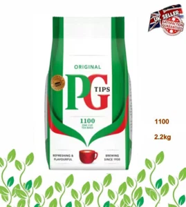 PG Tips One Cup Tea Bags 1100 Bags Bulk PG Tips Cuppa Catering Bag UK 2.2kg - Picture 1 of 1
