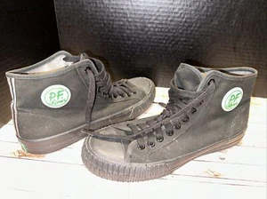 PF Flyers Center Hi Top Shoes 30th Anniversary Sandlot Black Men’s Size 11 - Picture 1 of 6