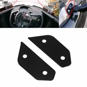 Adjustable Windscreen Wind Deflector Plate Replacement For Kawasaki Ninja 400 18 - Picture 1 of 7