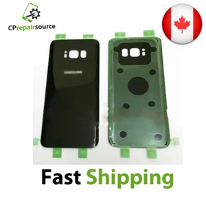 Adhésif pour objectif arrière arrière Samsung Galaxy S8 G950 minuit-noir - Photo 1 sur 1