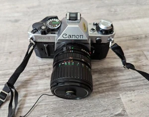 Canon AE-1 Program 35mm SLR Camera FD 35-70mm f3.5-4.5 Canon Lens Film Tested - Picture 1 of 2