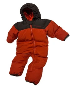 COLUMBIA Bebé Snow Down Traje de Una Pieza Talla 18M Abrigo acolchado Chaqueta Cálido - Imagen 1 de 9