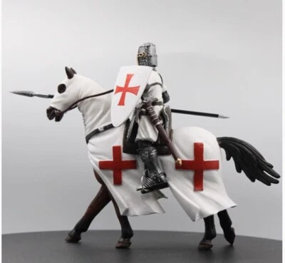 1/18 Robe Crusader Templar Miniature Model Scene Props Car Vehicle Toys - Image 1 of 3