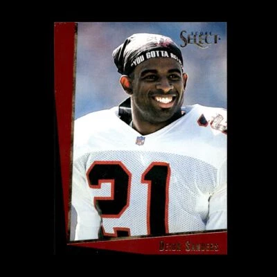 Deion Sanders 1993 Select Atlanta Falcons #3 R327M 81 - Image 1 of 2