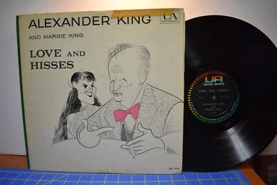 Alexander King Margie King Loves and Hisses LP United Artists Mono Hirshfield - Image 1 of 2