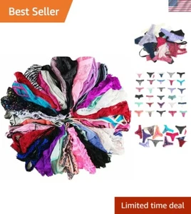 Allure Women’s Underwear Set: Diverse Thongs, G-Strings, & Hipsters Included - Picture 1 of 8