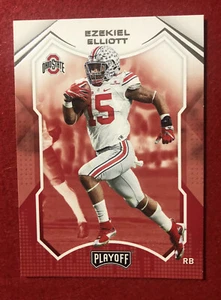 2022 Chronicles Draft Picks Ezekiel Elliott Playoff Dallas Cowboys #18 - Picture 1 of 1