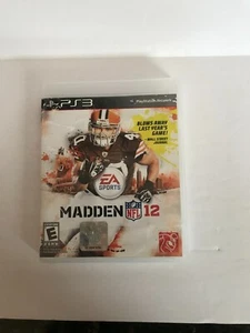 Madden NFL 12 PS3 Video Game Software For PlayStation 3 Football - Picture 1 of 3