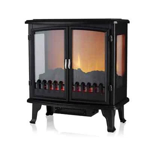 Warmlite Electric Stove Fire WL46027 - Carlisle 1.8Kw - New Item, Box Damaged - Picture 1 of 7
