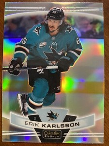 19-20 UD O-Pee-Chee Platinum Rainbow 34 Erik Karlsson