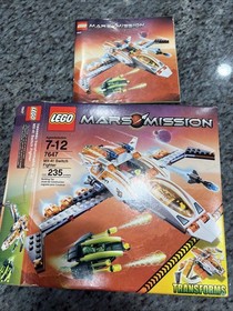 EMPTY Mars Mission 7647 Lego Box & Instruction Booklet