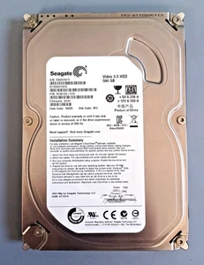 Disque dur interne 500 Go Seagate HDD VIDEO 3,5 SATA 3,5 ST3500312CS CCTV - Photo 1/5