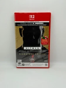 SEALED! NEW Hitman World of Assassination Signature Edition - Nintendo Switch 2 - Picture 1 of 3