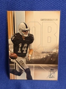 2024 Topps Signature Class Bronze Rookie Carter Bradley #131 (RC) Raiders - Bild 1 von 2