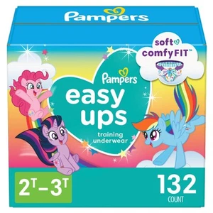 Pampers Easy Ups Girls' My Little Pony Disposable Training Underwear - 2T-3T - Picture 1 of 15