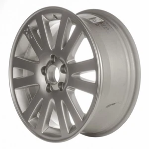 17x7 12 Spoke Refurbished Aluminum Wheel Painted Bright Hypersilver 560-70300 - Picture 1 of 1
