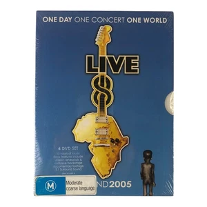 Live 8 July 2nd 2005 DVD All Region Brand New Sealed Free Postage - Picture 1 of 6