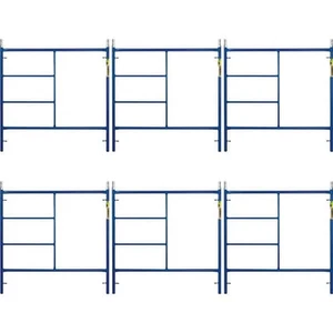 Saferstack 5 ft. x 5 ft. Steel Mason Scaffolding Frame, 6-Pack - Picture 1 of 7