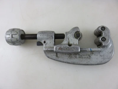 Ridgid No. 131 Quick Release Pipe Tube Cutter 1/4"-1 5/8" Vintage Made In USA - Image 1 of 4