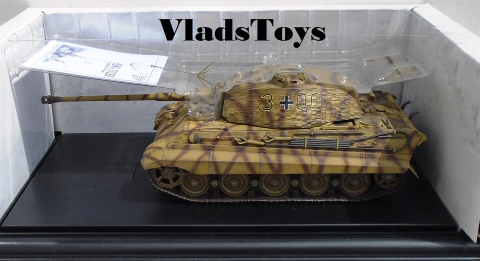 Dragon 1/35 Sd.Kfz.182 King Tiger Command Versión Tanque 3./sPzAbt 506 #300 61031 Foto 1 de 2