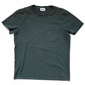 Taylor Stitch The Heavy Bag maglietta verde tasca uomo 42 pullover maglietta manica corta - Foto 1 di 3