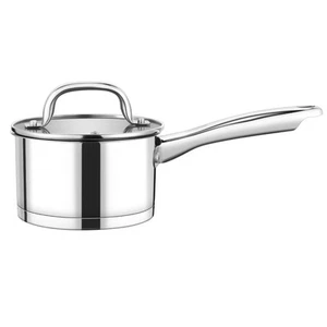 1 Quart Saucepan with Lid, Stainless Steel Small Cooking Pot Induction Sauce ... - Bild 1 von 7