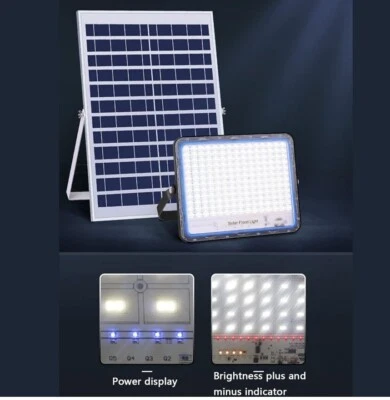 NUOVA 2025 FARO SOLARE 3000W LED con PANNELLO FARETTO CREPUSCOLARE TELECOMANDO - Immagine 1 di 4