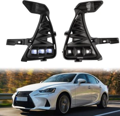 Luces antiniebla LED para Lexus IS200/IS300/IS350 2017-2019 lámpara de montaje con kit de cableado Foto 1 de 4