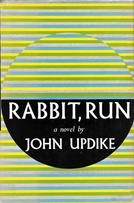 Rabbit, Run by John Updike (Alfred A. Knopf, 1960, Hardcover, Signed) - Image 1 of 2