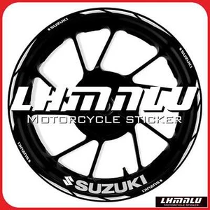 For SUZUKI  RIM Stickers Waterproof Wheel Reflective Decal - Imagen 1 de 24