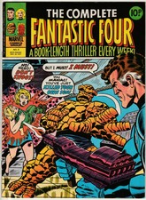 The Complete Fantastic Four #9 Marvel UK 1977 reprints from FF #141 and FF #4