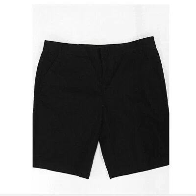 Pantalones Cortos American Living Mujer Negro Profundo Sólido 4 Algodón Nuevos Foto 1 de 2