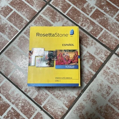 Rosetta Stone Espanol TOTALE Spanish (Latin America) Level 1 - Version 4.New - Image 1 of 4