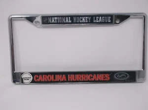 CAROLINA HURRICANES Metal License Plate Frame - Picture 1 of 1