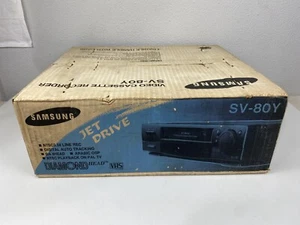 SAMSUNG DIAMOND 4 Head VCR SV-80Y VEDIO CASSETTE RECORDER VHS NEW Sealed Boxed - Picture 1 of 22