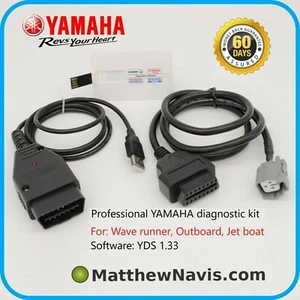 Diagnosekabel-KIT für Yamaha YDS 1.33 Marine Außenborder WaveRunner Jetboot - Bild 1 von 5