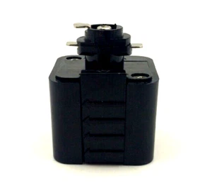 H System 3 Wire Single Circuit Pendant Track Adapter for 120V HHC-3 Black. - Picture 1 of 3