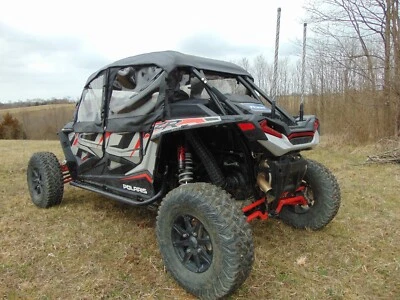 Polaris RZR XP 4 1000/XP 4 Turbo Soft Upper Full cab for a Windshield ~ 2014-23 Foto 1 de 4