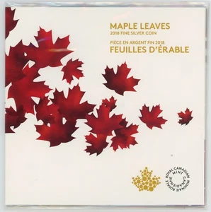 2018 Canada $10 Dollars Maple Leaf Fine Silver Sealed #23532 - Picture 1 of 5