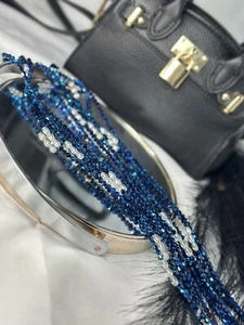 Crystal Elastic African waist beads - Waist belly chain - Picture 1 of 3
