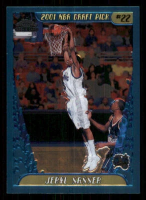 2001-02 Topps Chrome #150 Jeryl Sasser RC - Image 1 of 2