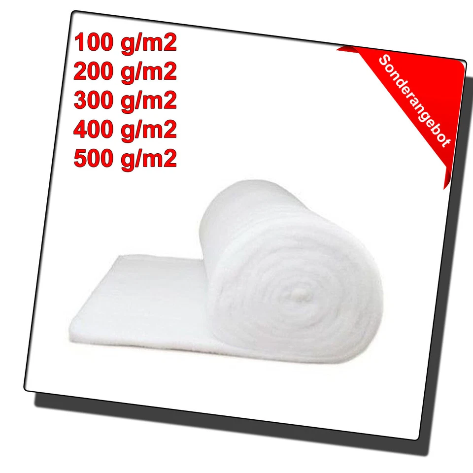 Polsterwatte Vlieswatte Volumenvlies 160cm Diolenwatte Vliesstoff - Bild 1 von 1