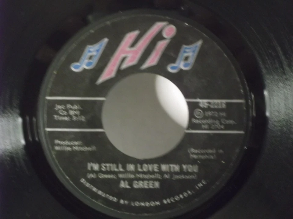 Al Green, HI  2216,"I'm Still In Love With You",US,7" 45,1972 hit sweet soul,M- - Image 1 of 2