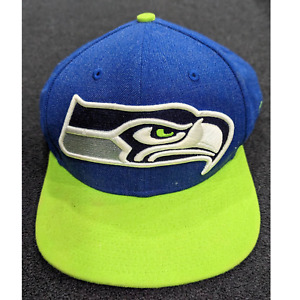 Seattle Seahawks NFL New Era 9Fifty Blue Green Baseball Cap