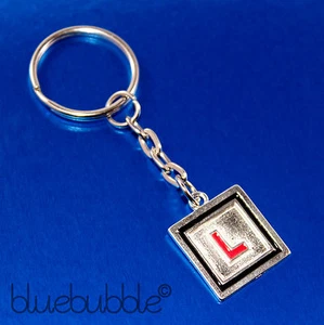 LLAVERO FUNKY APRENDIZ CONDUCTOR CADENA INSTRUCTOR DE CONDUCCIÓN COCHE L PLACAS DIVERSIÓN NOVEDAD - Imagen 1 de 1