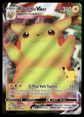 Pikachu VMAX - Promo SWSH: Sword & Shield Promo Cards SWSH062 NM Pokemon TCG - Image 1 of 2