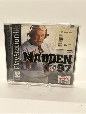 Madden Football NFL 97 PS1 PlayStation 1 novo lacrado - Imagem 1 de 4