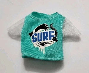 MONSTER HIGH TOP SHIRT LAGOONA BLUE SKULLTIMATE SECRETS SURF G3 DOLL CLOTHES - Picture 1 of 2